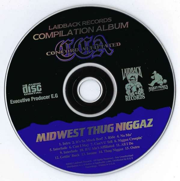 Presents Midwest Thug Niggaz The Compilation Album by C.C.A.